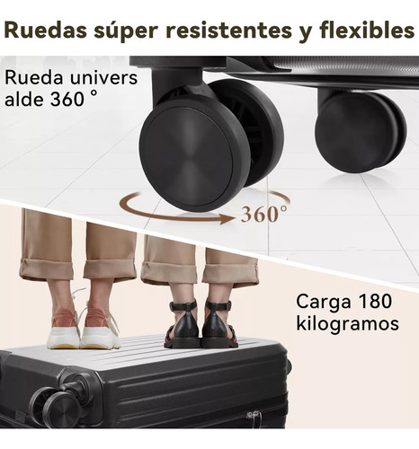 Set De 3 Maletas De Viaje 20 + 14 , 35l, Con Mochila, Equip