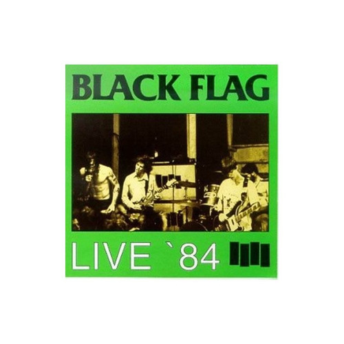 Black Flag Live 84 Usa Import Cd Nuevo