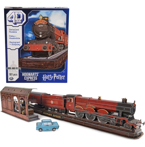 Spin Master Rompecabezas 4d 3d Hogwarts Express Harry Potter