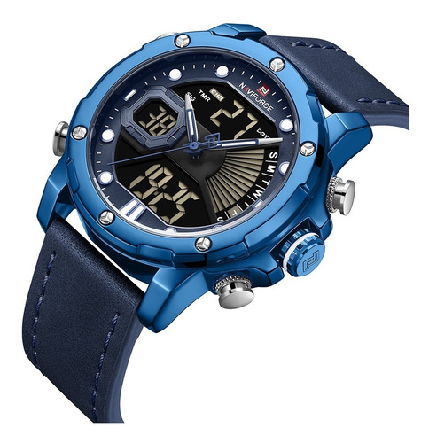 Relógio Masculino Digital Esportivo Naviforce Lançamento