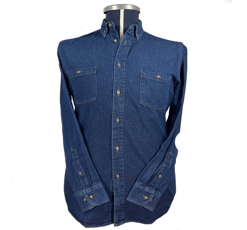 Camisa Yale De Mezclilla Manga Larga
