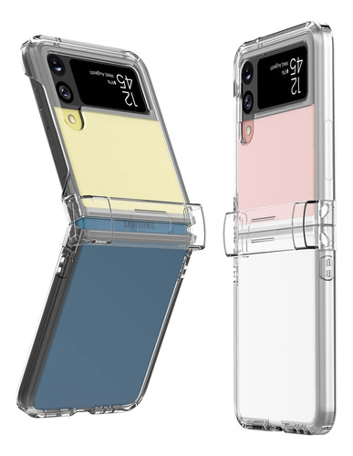 Funda Para Samsung Galaxy Z Flip 3 5g /  Transparente