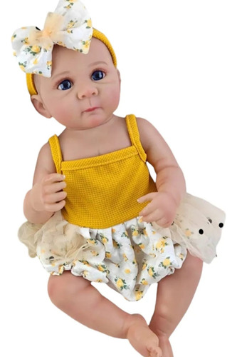 Bebé Reborn Original Vinilo Cuerpo Completo Mae Doll