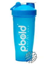 Comprar Shaker Termo Botella Vaso Mezclador Blender Bottle Protein Creatina Amino Suplementos Proteinas Porta Gimnasio Gym Fitness Pbold Azul