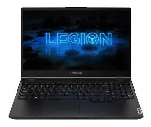 Laptop  gamer  Lenovo Legion 5i negra 15.6", Intel Core i7 10750H  16GB de RAM 1TB HDD 128GB SSD, NVIDIA GeForce RTX 2060 120 Hz 1920x1080px Windows 10 Home