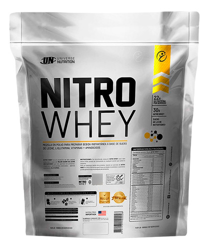 Proteína Universe Nutrition Nitro Whey 5 Kg