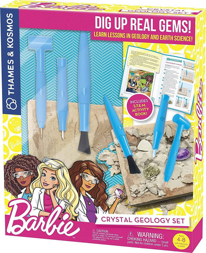 Kit Ciencia Geología Cristal Barbie Thames Kosmos