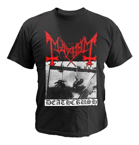 Mayhem - Deathcrush - Camiseta Cover Album