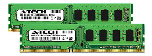 A-tech Ddr3 De 8 Gb (2 X 4 Gb), 1600 Mhz, Pc3-12800 Cl11, Di