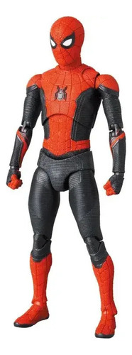 Figura De Acción Mafex 194 Spiderman De Juguete Tom Holland