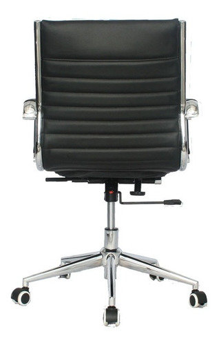 Imagen 4 de 4 de Silla De Oficina Quinchia Gerente Media Cuero Sintético,