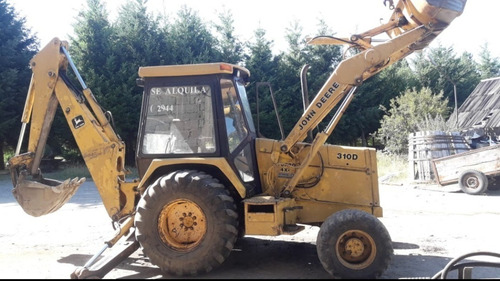 Retroexcavadora John Deere 310d 4x4