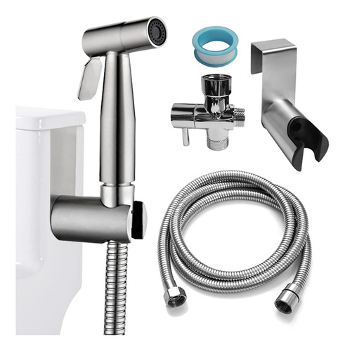 Ducha Bidet Arabe Wc Inodoro Acero Inoxidable