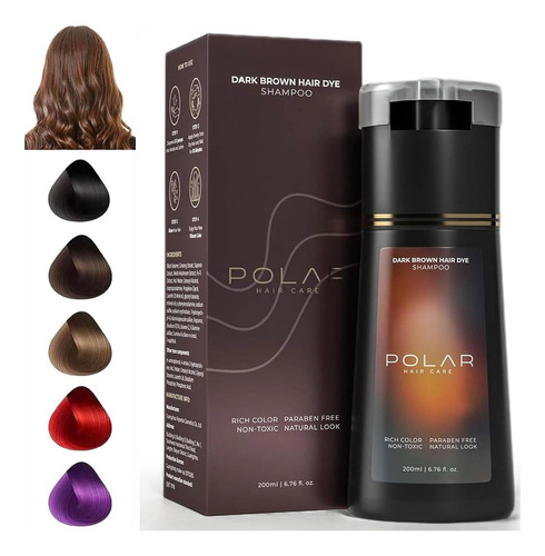 Polar Hair Dye Shampoo, Polar Hair Care, Polar Shampoo For