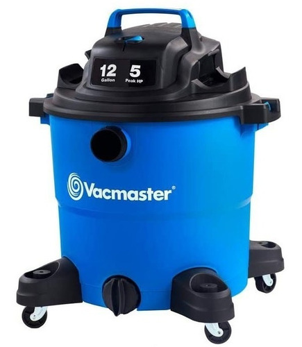 Aspiradora Vacmaster 12 Galones 5 Hp Seco Y Humedo Azul Voc1