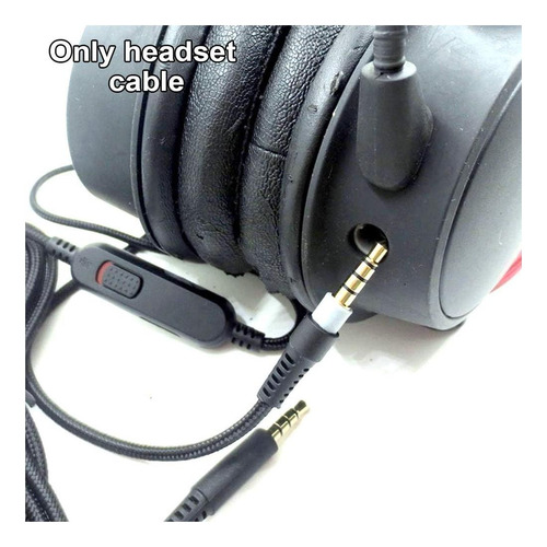 Audio De Reemplazo Desmontable De Cable De Cable De Audio De
