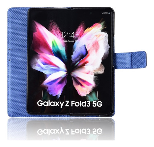 Compatible Funda De Piel For Samsung Galaxy Z Fold3 5g