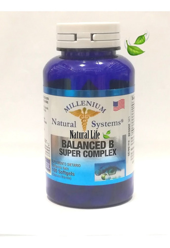 Complejo B 100 Softgels Natural Sys - Unidad a $360