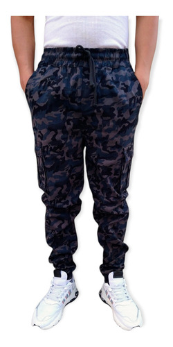 Pantalón Jogger Cargo Para Hombre Varios Colores