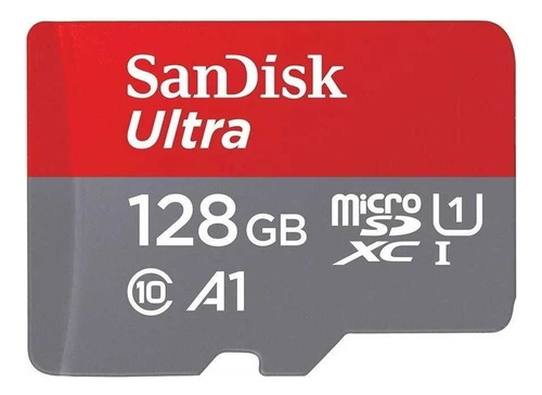 Memoria Micro Sd Sandisk Ultra 128gb 100mb/s Clase 10 A1