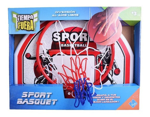 Aro De Basquet Plegable C/red Pelota El Duende Azul ELG 7407