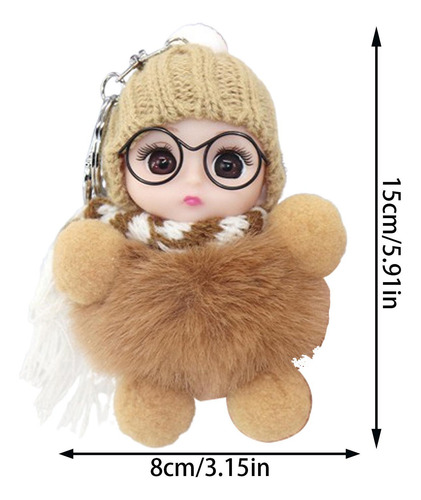 Llaveros De Muñecas Para Niñas Llavero De Muñeca Colgante Pr