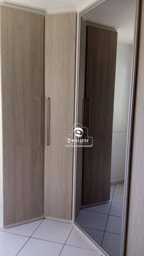 Apartamento À Venda, 90 M² Por R$ 450.000,00 - Vila Curuçá - Santo André/sp - Ap15617