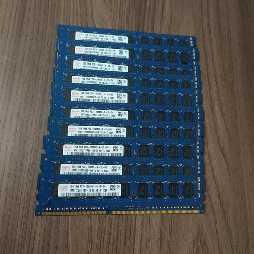 Imagem 7 de 8 de Memoria 1gb Ddr3-1333 Pc3-10600e Mac Pros E Servidores Hynix