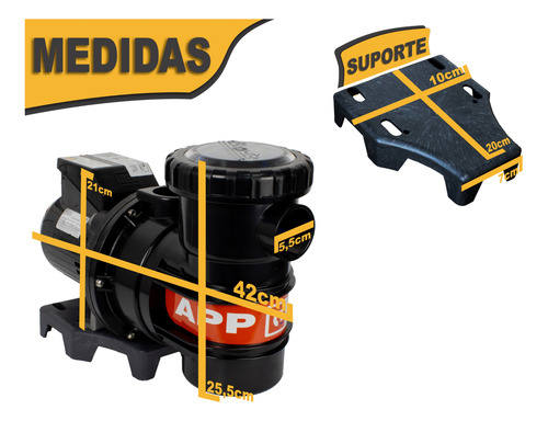 Motobomba Para Piscina Albacete 1/4cv 127v/220v Albacete