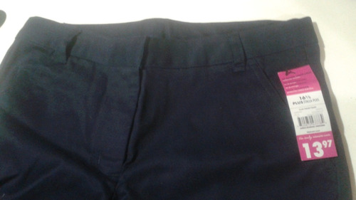 Pantalones Escolares Para Niñas Importados Talla 16,5