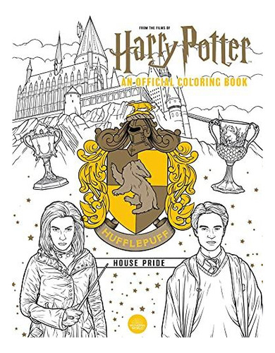 Harry Potter: Hufflepuff House Pride: The Official Coloring