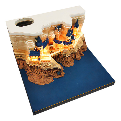 Calendario 3d Para Desgarrar Las Manos Del Castillo De Hogwa