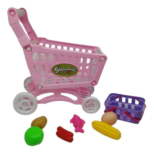 Imagen 3 de 5 de Set Caja Registradora + Carrito Supermercado