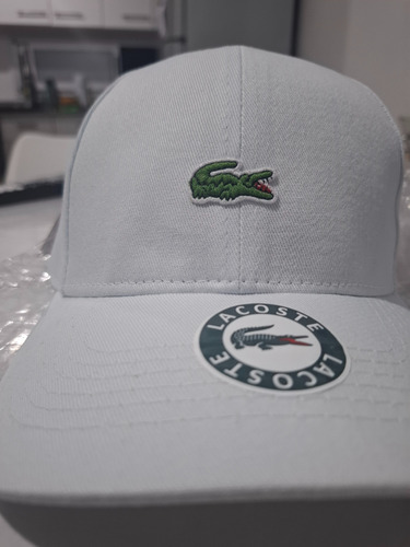 Gorra Lacoste Blanca Tenis Blanco Único Lisa (Usado)