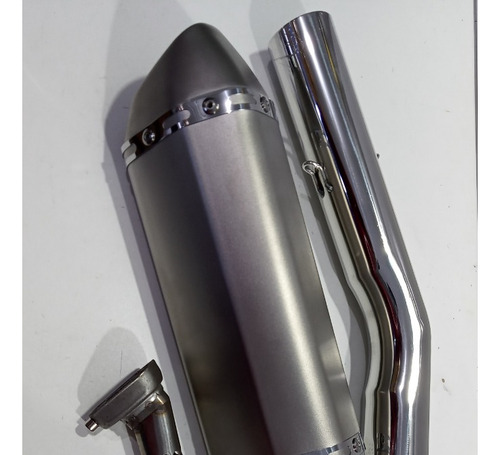 Ponteira Esportiva Tiger 800 Triumph Inox