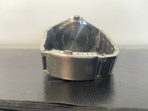 Reloj Casio Edifice Efb-108d-7avcr Blanco Plata. Plateado Plateado Blanco (Usado)