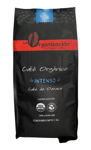 Café Organico De Oaxaca Tueste Intenso Molido 1 Kg