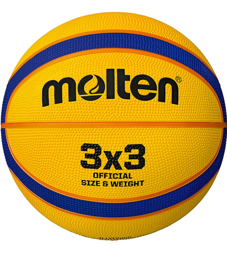 Pelota  Basket Molten 3x3 Libertria #b33t2000 Goma Premium