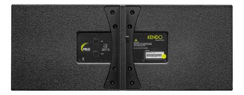 Bafle Lineal Kendo Melo 2x12 1000w Rms Neodimio 135db Pasivo Color Negro