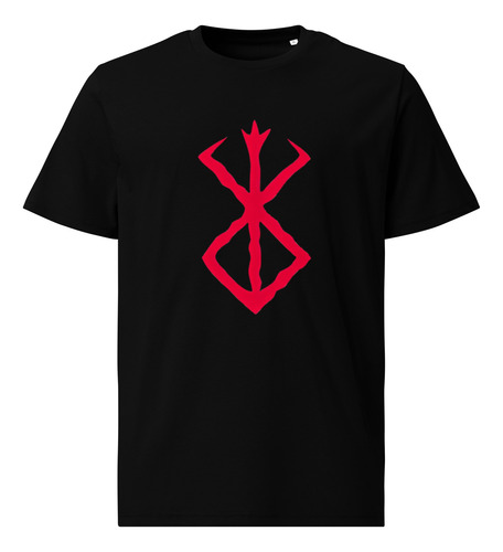Playera Logo Berserk Rojo. Marca De Los Condenados. Guts
