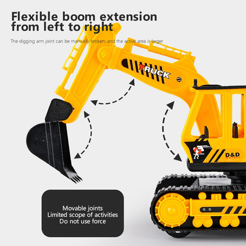 Juguetes De Ingeniería Para Niños Excavator, Regalo De Navid