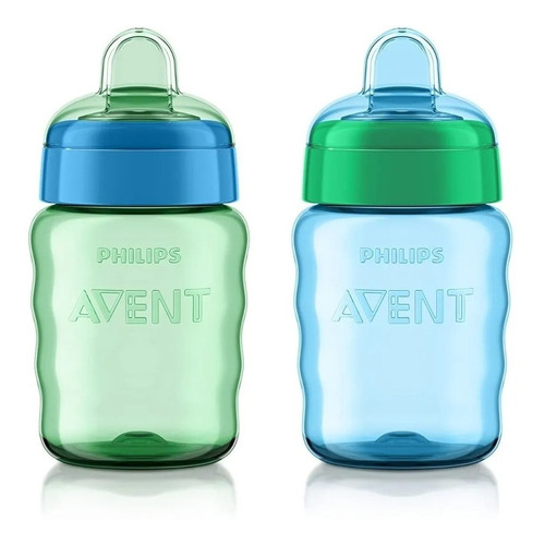 Vasos Boquilla Suave Philips Avent Entrenador 9 Oz Pack X 2 