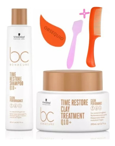 Shampoo Tratamiento Bonacure Q10 Time Restore