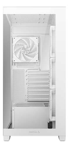 Case Deepcool Cg530 4f Wh, V/templado Argb Color Blanco