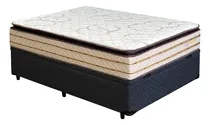 Comprar Sommier 2 Plazas Colchón Ortopédico + Box Baul 140x190x75 Color