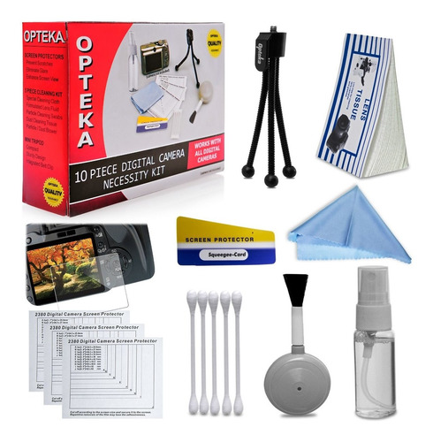 Kit De Limpieza Profesional De 14 Piezas Para Cámara Dslr