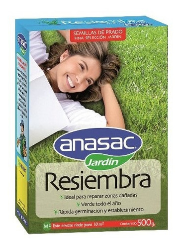 Semillas De Pasto Mezcla Resiembra 500 Gr Anasac