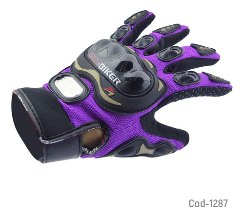 Imagen 2 de 4 de Guantes De Dama Con Protección Motorizado