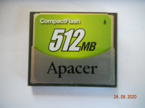 Cartão Compact Flash, 512mb, Apacer,
