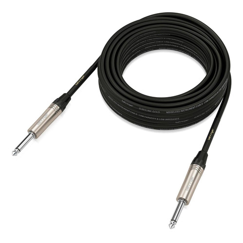 Cable De Instrumento Gold Performance De 10 Metros Con Conec